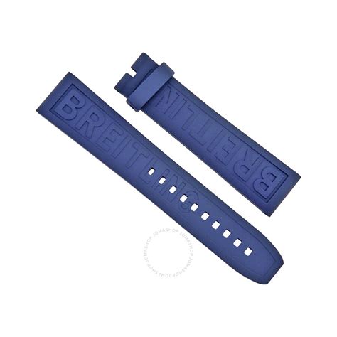 breitling black rubber strap|breitling 20mm rubber strap blue.